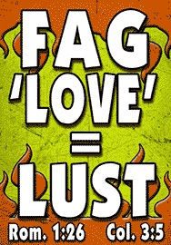 FAG 'LOVE' = LUST