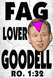 FAG LOVER GOODELL