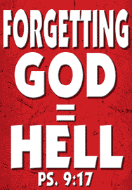 FORGETTING GOD = HELL