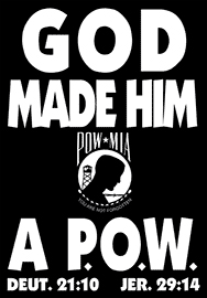 GOD MADE HIM A P.O.W.