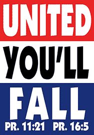 UNITED YOU'LL FALL