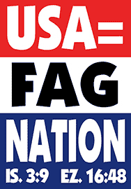 USA = FAG NATION