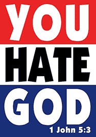 YOU HATE GOD