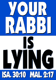Your Rabbi Is Lying